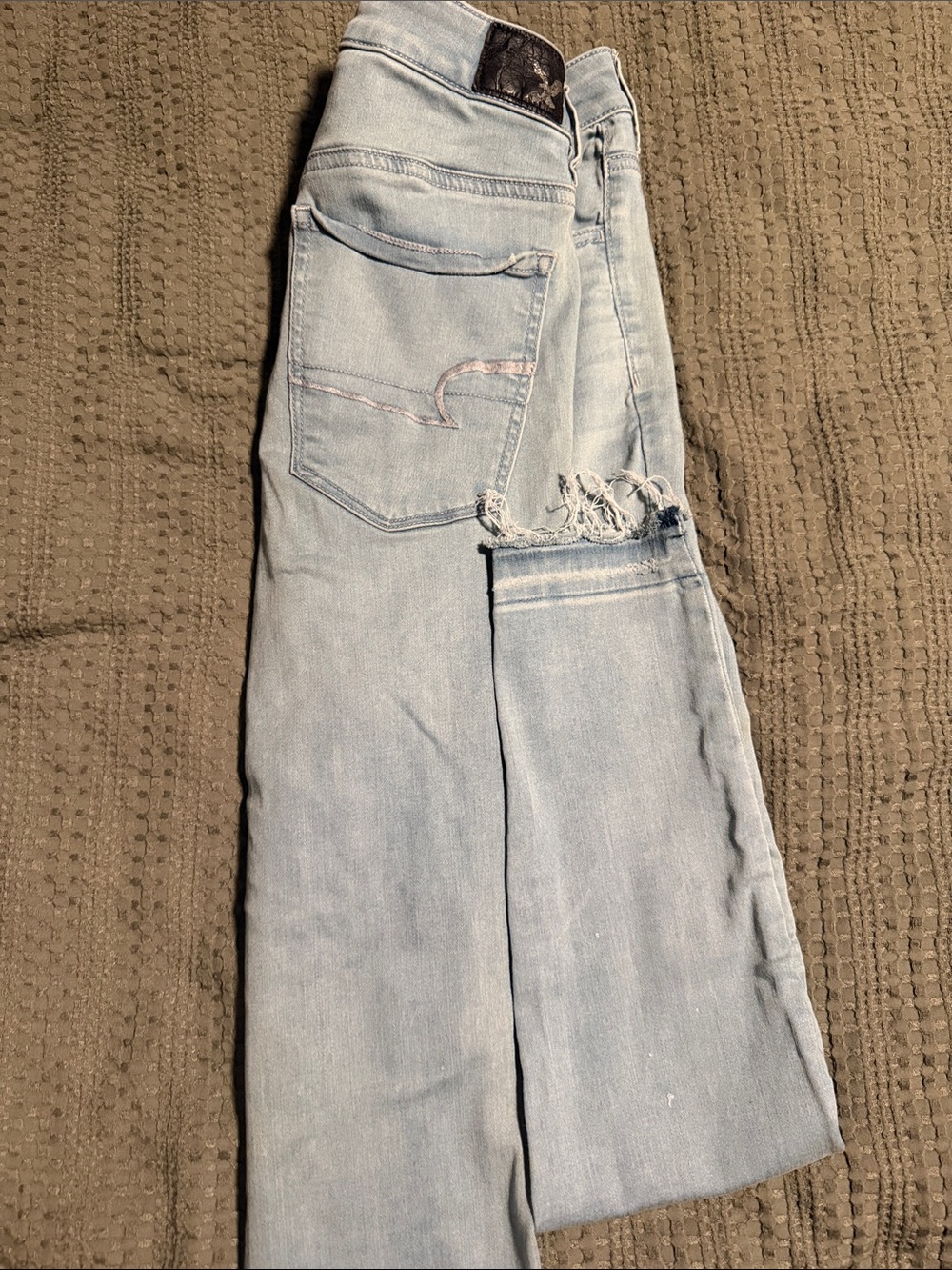 American Eagle Outfitters Light Blue Flare Jeans